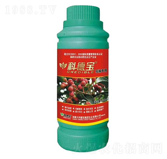 花椒專用營養(yǎng)增產(chǎn)調(diào)理劑-科德寶現(xiàn)火爆招商中！