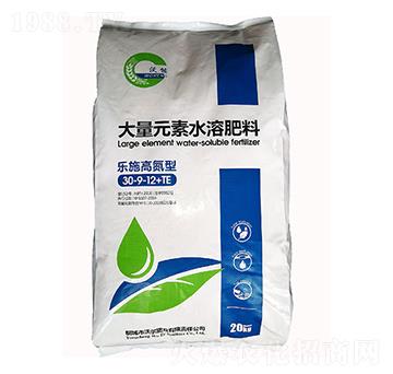 樂(lè)施高氮型大量元素水溶肥料30-9-12+TE-沃爾肥業(yè)