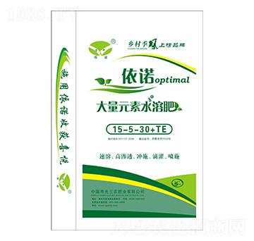 依諾大量元素水溶肥15-5-30+TE-三農肥業(yè)