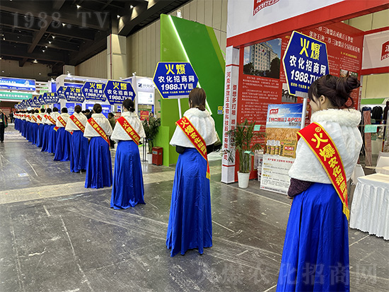 火爆網(wǎng)美女禮儀宣傳隊(duì)亮相2024中原農(nóng)資雙交會(huì)！